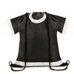 210D polyester drawstring bag, black (MO9551-03)