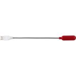 ABS and metal laptop light, red (737848-08)