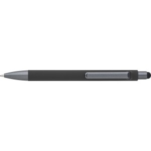 ABS ballpen Louis, grey (Plastic pen)