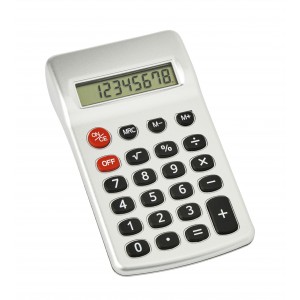 ABS calculator Tulia, silver (Calculators)