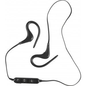 ABS earphones Cecilio, black (Earphones, headphones)