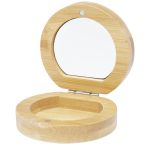 Afrodit bamboo pocket mirror, Natural (12619606)