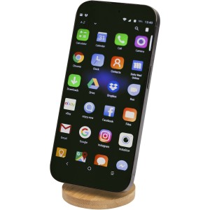 Alcor recycled plastic foldeable magnetic phone stand with b