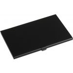 Aluminium card holder, black (8766-01CD)