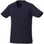 Amery short sleeve men's cool fit v-neck shirt, Navy