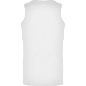 Andre men's sports vest, White (T-shirt, mixed fiber, synthetic)