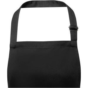 Andrea 240 g/m2 apron with adjustable neck strap, Black (Apron)