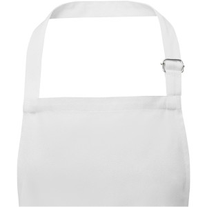 Andrea 240 g/m2 apron with adjustable neck strap, White (Apron)