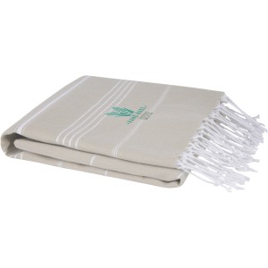 Anna 150 g/m2 hammam cotton towel 100x180 cm, White (Towels)
