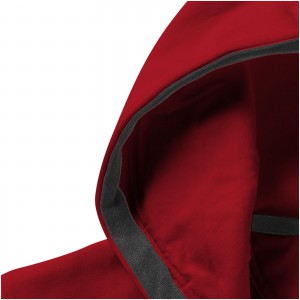 Arora hooded full zip sweater, Red (Pullovers)