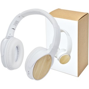 Athos bamboo Bluetooth headphones with microphone, Beige (Earphones, headphones)