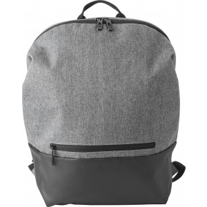 Polyester (600D) backpack Katia, grey (Backpacks)