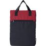 RPET polyester (600D) backpack Olive, red