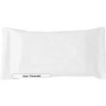 Bag with 10 wet tissues., white (6080-02)