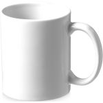 Bahia 330 ml ceramic mug, White, White (10036400)