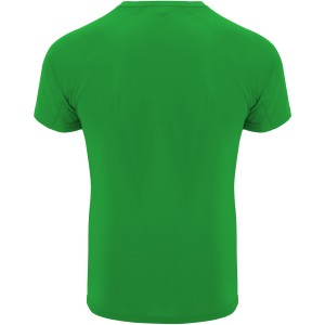 Bahrain short sleeve kids sports t-shirt, Green Fern (T-shirt, mixed fiber, synthetic)