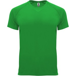 Bahrain short sleeve men's sports t-shirt, Green Fern (T-shirt, mixed fiber, synthetic)