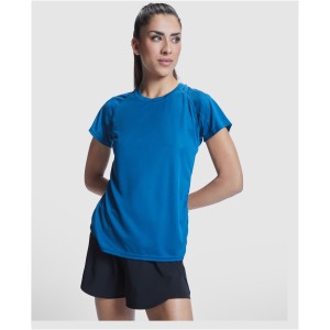 Bahrain short sleeve women's sports t-shirt, Navy Blue (T-shirt, mixed fiber, synthetic)