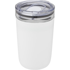 Bello 420 ml glass tumbler with recycled plastic outer wall, (Glasses)