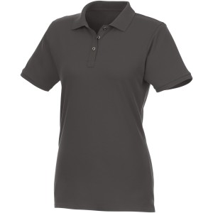 Beryl Lds polo, Storm Grey, S (Polo short, mixed fiber, synthetic)