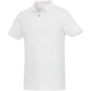 Beryl mens polo, White, 2XL (Polo short, mixed fiber, synthetic)