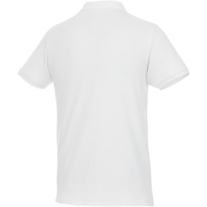 Beryl mens polo, White, XS (Polo short, mixed fiber, synthetic)