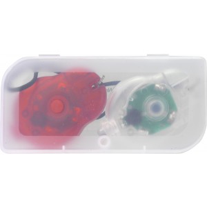 ABS bicycle lights Amira, custom/multicolor