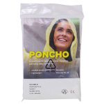 Bio-degradable PE poncho Elisha, neutral (8281-21)