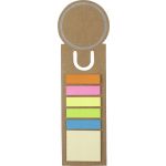 Bookmark and sticky notes., brown (3115-11)