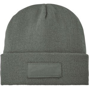 Boreas beanie with patch, Green (Hats)