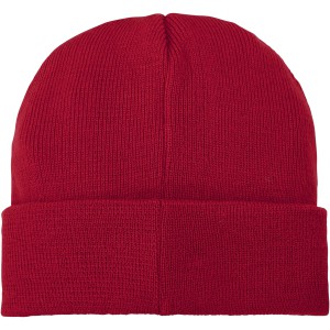 Boreas beanie with patch, red (Hats)