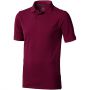 Calgary short sleeve men's polo, Burgundy