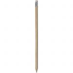 Cay wooden pencil with eraser, White (10709701)