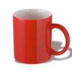 Ceramic mug, 0.3 ltr, red (47005)