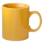 Ceramic mug, 0.3 ltr, yellow (47008)
