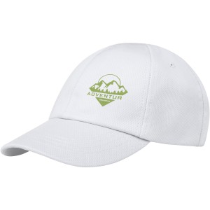 Cerus 6 panel cool fit cap, White (Hats)