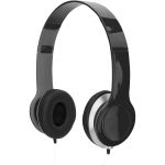 Cheaz foldable headphones, solid black (13420700)