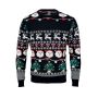 Christmas LED sweater L/XL, Black