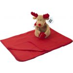 Christmas stuffed animal with blanket Andrew, custom/multico (2532-09-206)