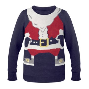 Christmas sweater L/XL, Blue (Pullovers)