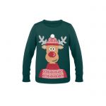 Christmas sweater S/M, green (CX1521-09)