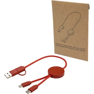Citala 5-in-1 recycled plastic 30 cm data sync and 27W fast 
