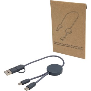 Citala 5-in-1 recycled plastic 30 cm data sync and 27W fast 