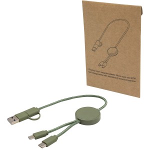 Citala 5-in-1 recycled plastic 30 cm data sync and 27W fast 