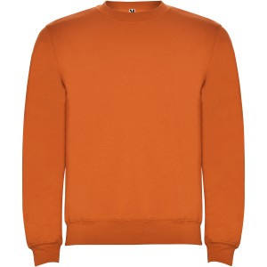 Clasica kids crewneck sweater, Orange (Pullovers)