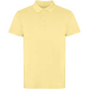Cobain short sleeve unisex polo, Yellow