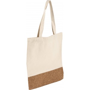 Cotton (250 gr/m2) shopping bag Dalia, khaki (cotton bag)