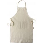 Cotton apron, khaki (6198-13CD)