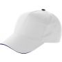 Cotton cap Beau, white