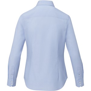 Cuprite long sleeve women's  organic shirt, Light blue (shirt)